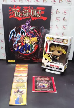 Album Panini Yu-Gi-Oh Stickers Collection Complete Set + Funko Pop Yami Yugi - Image 1