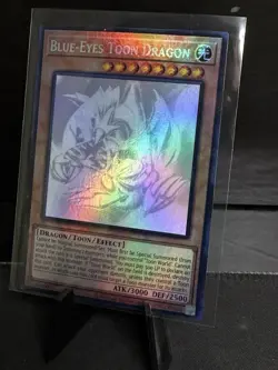 Yu-Gi-Oh! TCG Blue-Eyes Toon Dragon Custom Ghost Rare - Image 1