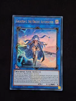 YuGiOh BLMM-EN052 Galatea-I, the Orcust Automaton - Emblazoned Ultra Rare 1st Ed - Image 1