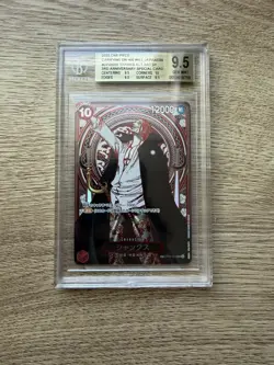 One Piece TCG OP13 Carrying On His Will Shanks SP OP09-004 Silver JP - BGS 9,5 - Image 1