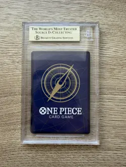 One Piece TCG OP13 Carrying On His Will Shanks SP OP09-004 Silver JP - BGS 9,5 - Image 2