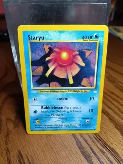 Pokemon TCG Cards Staryu 56/64 Neo Revelation Vintage NM - Image 1