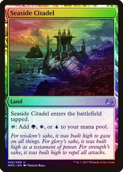 Seaside Citadel FOIL Modern Masters 2017 NM Land Uncommon MAGIC CARD ABUGames - Image 1