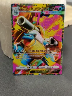 Mega Blastoise EX XY Evolutions Holo Full Art Pokemon Karte. Cool Deko Card Rare - Image 1
