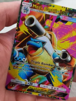 Mega Blastoise EX XY Evolutions Holo Full Art Pokemon Karte. Cool Deko Card Rare - Image 5