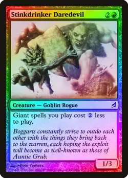 Stinkdrinker Daredevil FOIL Lorwyn NM Red Common MAGIC GATHERING CARD ABUGames - Image 1