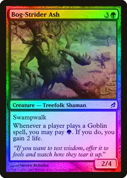 Bog-Strider Ash FOIL Lorwyn NM Green Common MAGIC THE GATHERING CARD ABUGames - Image 1