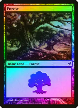 Forest (299) FOIL Lorwyn NM Basic Land MAGIC THE GATHERING MTG CARD ABUGames - Image 1