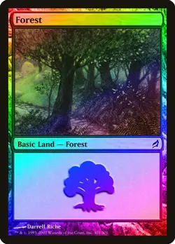 Forest (301) FOIL Lorwyn NM Basic Land MAGIC THE GATHERING MTG CARD ABUGames - Image 1