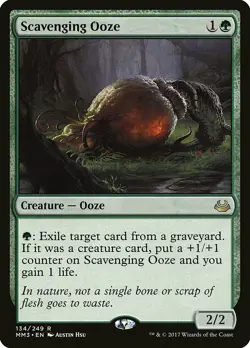 Scavenging Ooze Modern Masters 2017 NM Green Rare MAGIC MTG CARD ABUGames - Image 1