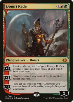 Domri Rade Modern Masters 2017 NM Red Green Mythic Rare MAGIC CARD ABUGames - Image 1