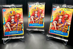 Monkey.D.Luffy - SEALED PROMO - One Piece Promotion Cards - 3 PACK - P-043- - Image 1