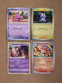 Pokemon Card Lot 16 Cards Holo/Reverse Holo TCG. (#7) - Image 1