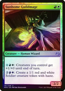 Sunhome Guildmage FOIL Modern Masters 2017 NM White Red Uncommon CARD ABUGames - Image 1