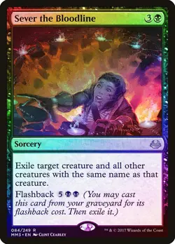 Sever the Bloodline FOIL Modern Masters 2017 NM Black Rare MAGIC CARD ABUGames - Image 1