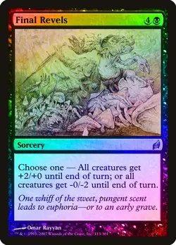 Final Revels FOIL Lorwyn NM Black Uncommon MAGIC THE GATHERING CARD ABUGames - Image 1
