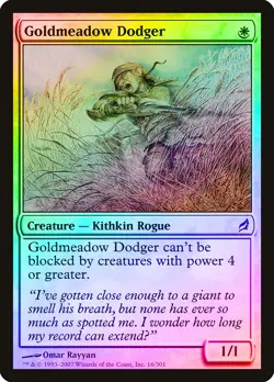 Goldmeadow Dodger FOIL Lorwyn NM White Common MAGIC GATHERING CARD ABUGames - Image 1