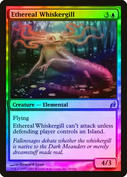 Ethereal Whiskergill FOIL Lorwyn NM Blue Uncommon MAGIC MTG CARD ABUGames - Image 1