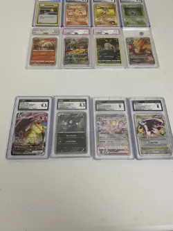 Pokemon Graded Card Lot Vintage Modern Low Grades CGC PSA AGS Garchomp Espeon ➕ - Image 4