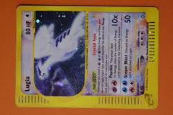 Lugia Crystal 149/147 Aquapolis Holo MP Pokemon Card E Series Vintage - Image 1