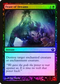 Feast of Dreams FOIL Journey into Nyx NM Black Common MAGIC MTG CARD ABUGames - Image 1