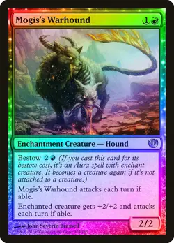 Mogis's Warhound FOIL Journey into Nyx NM Red Uncommon MAGIC MTG CARD ABUGames - Image 1