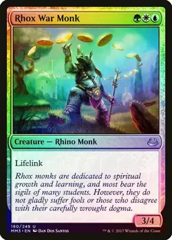 Rhox War Monk FOIL Modern Masters 2017 NM Uncommon CARD ABUGames - Image 1