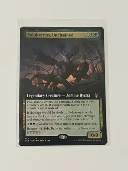 Polukranos, Unchained (Near Mint NM) Extended Full Art Theros: Beyond Death MTG - Image 1