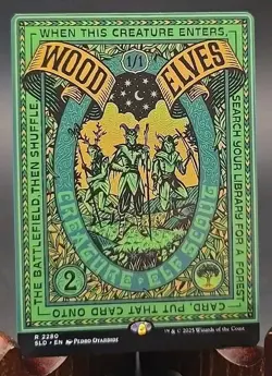 Wood Elves Secret Lair: Prints Charming MTG Regular Near Mint - Image 1