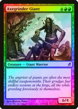 Axegrinder Giant FOIL Lorwyn NM Red Common MAGIC THE GATHERING CARD ABUGames - Image 1