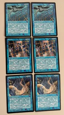 6x Merseine V1-3 je 2x MTG - Fallen Empires - ENGLISCH - ©1994 NM/EX - Image 2
