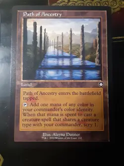 Path of Ancestry , Commander Brothers War , Near Mint , MTG , FREE SHIPPING - Image 1