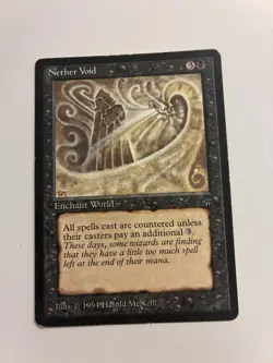 Nether Void Magic The Gathering Legends Rare Read Desc HP/DMG - Image 1