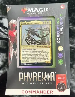 Magic The Gathering- All Will Be One Commander Deck Corrupting Influence Factory - Image 1
