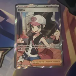 Hilda 164/086 Sv: White Flare Holo Pokemon TCG - Image 1