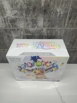 Pokemon Prismatic Evolutions ETB Elite Trainer Box Brand New Factory Sealed - Image 2