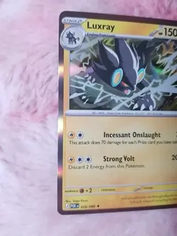 Pokemon Luxray #28/88 Perfect Order ME3 Holo TCG Card - Image 2