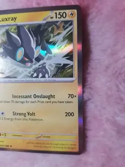 Pokemon Luxray #28/88 Perfect Order ME3 Holo TCG Card - Image 3