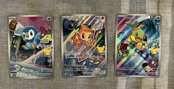 Pokemon TCG First Partner Illustration Collection Series 1 Gen 4 Sinnoh Starters - Image 1