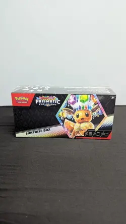 Pokemon TCG Prismatic Evolution Surprise Box Factory Sealed - Image 1