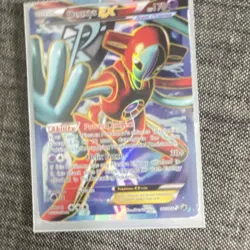Pokemon Company Deoxys EX 111/116 Plasma Freeze Full Art Holo 170 HP - Image 1