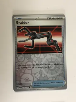 Pokemon TCG 151 Reverse Holographic Grabber 162/165 Near Mint - Image 1