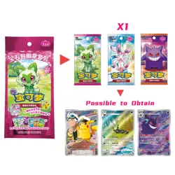 IN STOCK 2026 Pokemon TCG S-Chinese Exclusive Gem Pack Badge Set NEW Sealed Case - Image 3