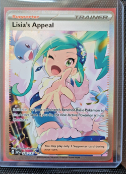 Pokemon TCG: Lisia's Appeal 246/191 Surging Sparks Special Illustration Rare - Image 1