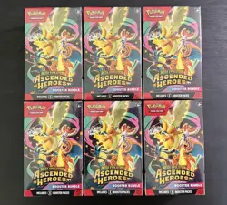 Ascended Heroes 🔥 Booster Bundles X6 🔥 New Sealed Pokemon TCG - Image 1
