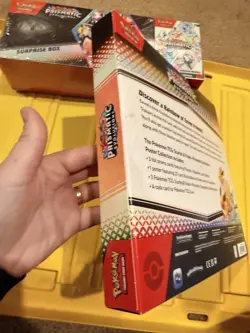 Pokemon Sam Club Prismatic Evolutions Surprise Box+Booster Bundle &PosterCollect - Image 4