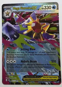 Mega Starmie ex 021/088 POR Near Mint Pokemon TCG - Image 1
