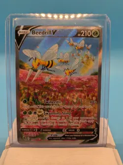 2022 Pokemon - Astral Radiance Beedrill V #161/189 - Image 1