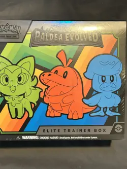 Pokemon TCG Scarlet & Violet - Paldea Evolved Elite Trainer Box ETB Sealed - Image 1