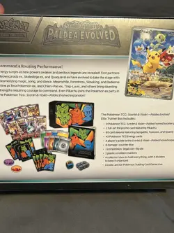 Pokemon TCG Scarlet & Violet - Paldea Evolved Elite Trainer Box ETB Sealed - Image 3